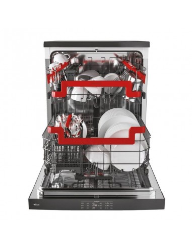 Lave Vaisselle HOOVER 16 Couverts - Gris (HDSN2D620PX)