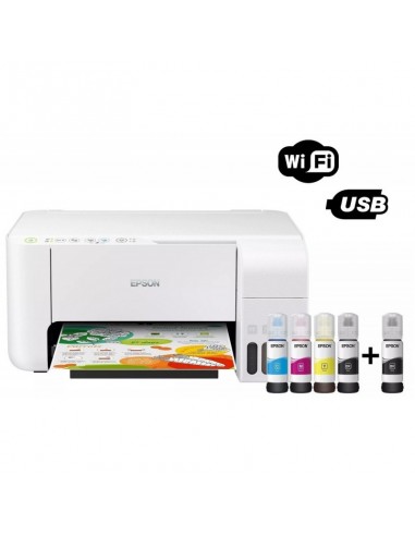 Imprimante Multifonction à Réservoir Intégré 3en1 Couleur EPSON ECOTANK L3156 / WiFi (C11CG86414)