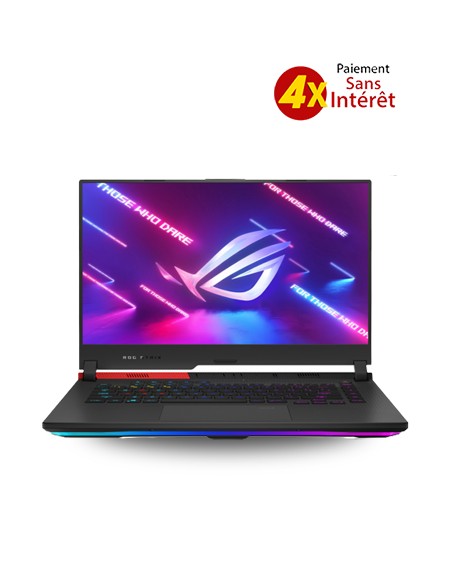 Pc Portable ASUS ROG Strix G15 R7 4800H - 8 Go - 512 Go SSD- Gris (G513IH-HN004T)
