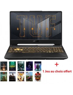 ASUS TUF 706IC-HX010T R7-4800H,8Go,RTX 3050, écran 17.3" 144Hz (90NR0675-M00210) 2