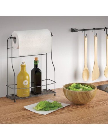 Rack de Stockage Avec Porte-Rouleau METALTEK Rack de Stockage Avec Porte-Rouleau METALTEK