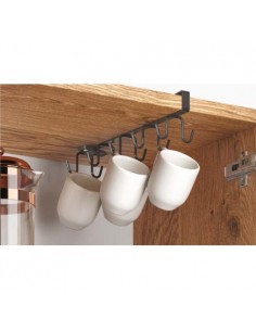 Sous l'étagère Multi Crochets METALTEX