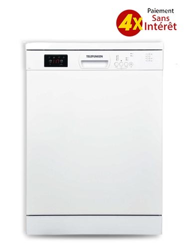 Lave Vaisselle TELEFUNKEN 12 couverts Blanc (MACHLAVE-V412W) Lave Vaisselle TELEFUNKEN 12 couverts Blanc (MACHLAVE-V412W)