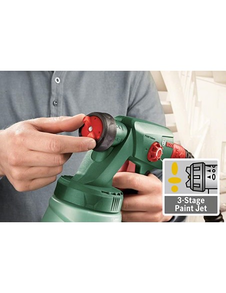 Pistolet à Peinture BOSCH Filaire PFS 2000 - Vert (603207300)