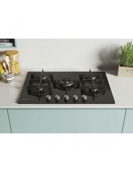 Plaque de Cuisson CANDY 5 Feux CVG74WPB Prix Tunisie