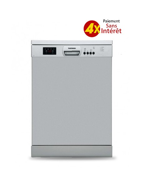 Lave-Vaisselle Telefunken 12 couverts - Silver (MACHLAV-V412S)