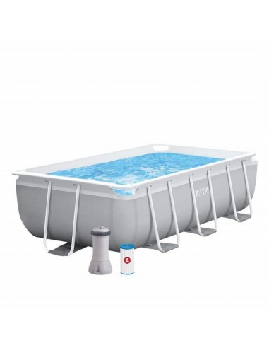 Piscine INTEX Hors-Sol Autoportante - Gris (26784) Piscine INTEX Hors-Sol Autoportante - Gris (26784)