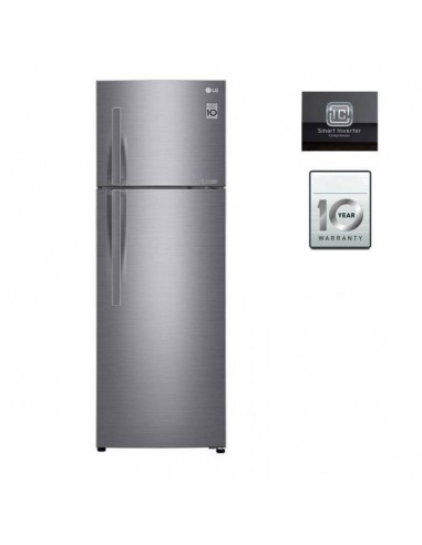 Réfrigérateur LG 345 Litres NoFrost - Inox (GL-C402RLCB)