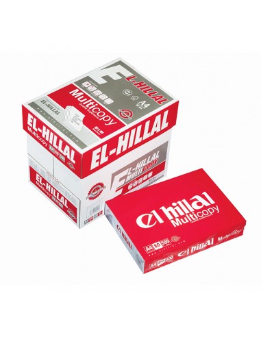 Rame de papier EXTRA BLANC A4 75 G 500 fs EL-HILAL bon prix