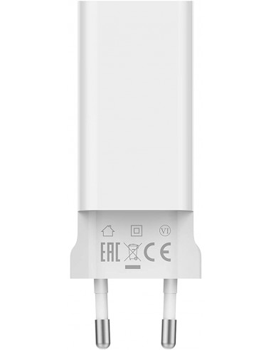 Chargeur XIAOMI Mi 65 W Rapide avec GaN Tech - Blanc Chargeur XIAOMI Mi 65 W Rapide avec GaN Tech - Blanc
