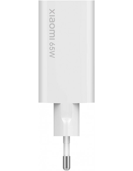 Chargeur XIAOMI Mi 65 W Rapide avec GaN Tech - Blanc Chargeur XIAOMI Mi 65 W Rapide avec GaN Tech - Blanc