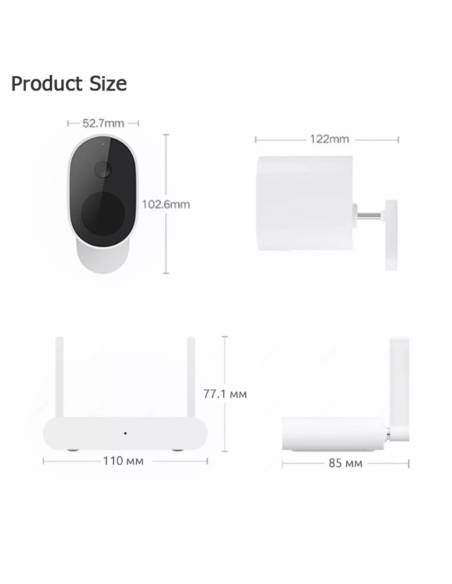 Mi Wireless Outdoor Security Camera 1080p prix Tunisie
