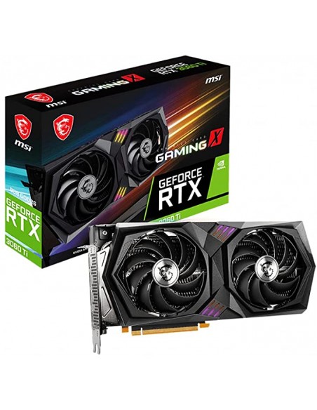 MSI GeForce RTX™ 3060 Ti GAMING X 8G LHR 912-V397-240 MSI GeForce RTX™ 3060 Ti GAMING X 8G LHR 912-V397-240