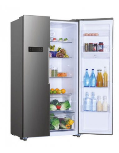 Réfrigérateur Américain Side by Side CANDY CHSBSO6174X 529L Réfrigérateur Américain Side by Side CANDY CHSBSO6174X 529L