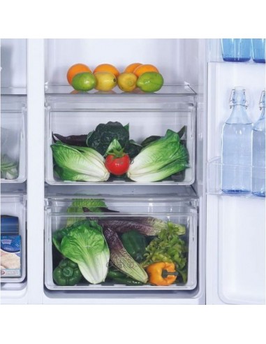 Réfrigérateur Side By Side CANDY CHSVN174X 521Litres - Inox - PRIX TUNISIE Réfrigérateur Side By Side CANDY CHSVN174X 521Litres - Inox - PRIX TUNISIE