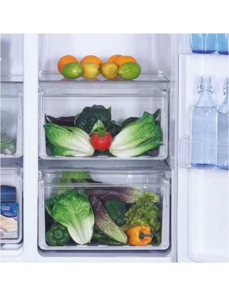 Réfrigérateur Side By Side CANDY CHSVN174X 521Litres - Inox - PRIX TUNISIE Réfrigérateur Side By Side CANDY CHSVN174X 521Litres - Inox - PRIX TUNISIE