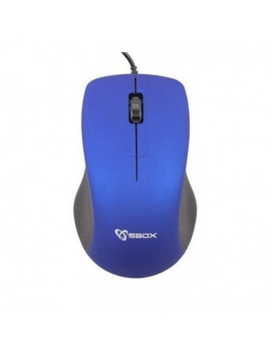 Souris optique Filaire S-BOX M-958B - Bleu