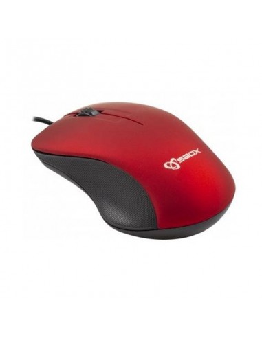 Souris Optique Filaire S-BOX M-958R - Rouge Souris Optique Filaire S-BOX M-958R - Rouge
