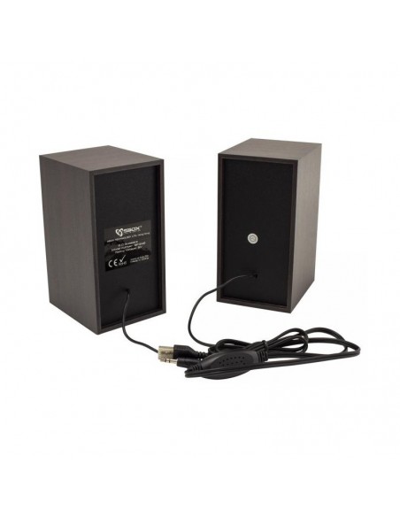 Haut-Parleur 2.0 en Bois SBOX SP-649 Haut-Parleur 2.0 en Bois SBOX SP-649