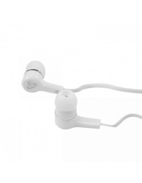 Écouteurs SBOX EP-033W avec Microphone - Blanc Écouteurs SBOX EP-033W avec Microphone - Blanc