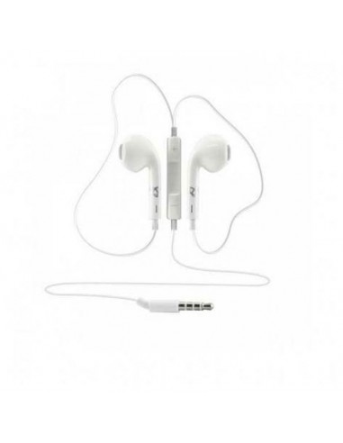 Écouteurs avec Microphone SBOX IEP-204W - Blanc