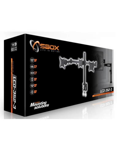 Support de Bureau SBOX LCD-352/3 Pour... Support de Bureau SBOX LCD-352/3 Pour...