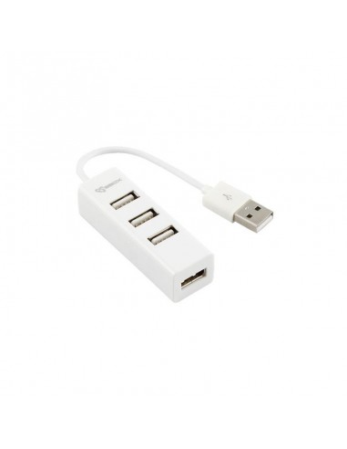 Hub USB 4 Ports SBOX H-204W - Blanc