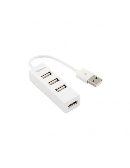 Hub USB 4 Ports SBOX H-204W - Blanc