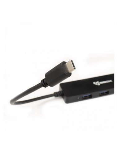 Hub USB 3.0 SBOX H-404C Type-C - Noir