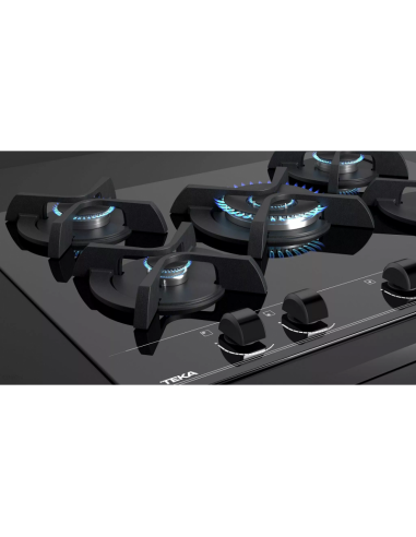 Table De Cuisson TEKA GBC 75030 KIB 70 CM 5 Feux - Noir Table De Cuisson TEKA GBC 75030 KIB 70 CM 5 Feux - Noir