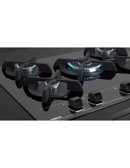 Table De Cuisson TEKA GBC 75030 KIB 70 CM 5 Feux - Noir Table De Cuisson TEKA GBC 75030 KIB 70 CM 5 Feux - Noir