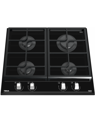 Table de Cuisson TEKA GZC 6430060 cm 5 Feux - Noir Table de Cuisson TEKA GZC 6430060 cm 5 Feux - Noir