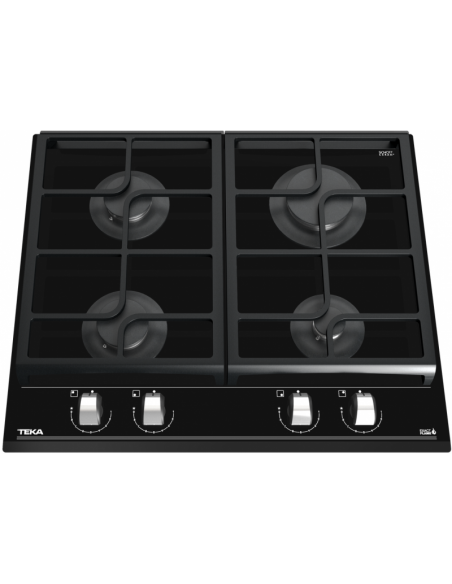 Table de Cuisson TEKA GZC 6430060 cm 5 Feux - Noir Table de Cuisson TEKA GZC 6430060 cm 5 Feux - Noir