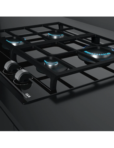 Table de Cuisson TEKA GZC 64300 60 cm 5 Feux - Noir Table de Cuisson TEKA GZC 64300 60 cm 5 Feux - Noir