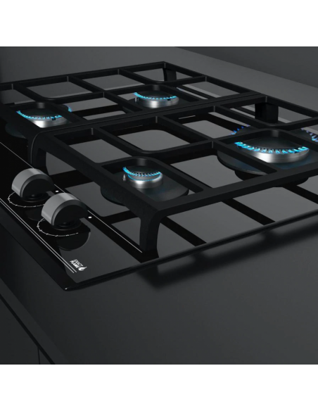 Table de Cuisson TEKA GZC 64300 60 cm 5 Feux - Noir Table de Cuisson TEKA GZC 64300 60 cm 5 Feux - Noir