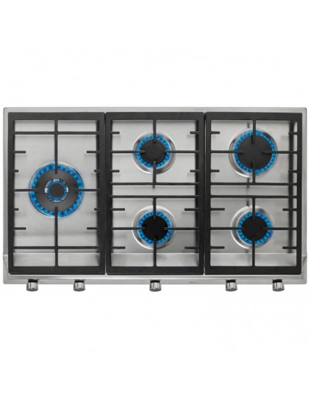 Table de Cuisson TEKA EX 90.1 5G 5 Feux 90 cm - Inox Table de Cuisson TEKA EX 90.1 5G 5 Feux 90 cm - Inox
