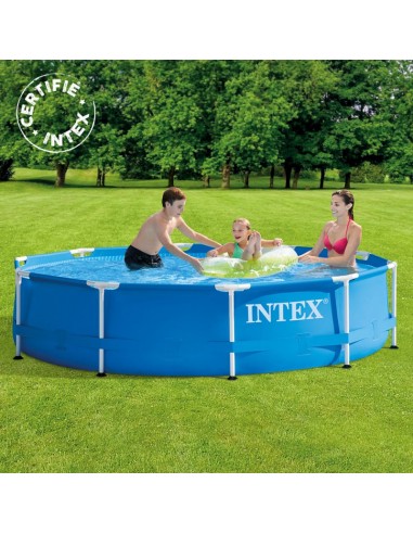Petite Piscine Metal Frame INTEX 28202NP Ronde 3,05 x 0,76 m