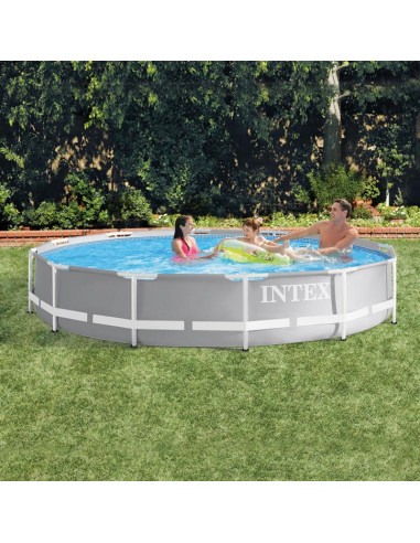 Piscine Prism Frame INTEX 26726NP Ronde 4.57 x 1.22 m Piscine Prism Frame INTEX 26726NP Ronde 4.57 x 1.22 m