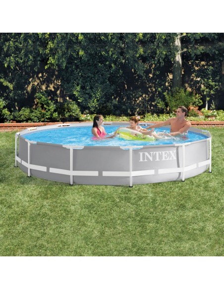 Piscine Prism Frame INTEX 26726NP Ronde 4.57 x 1.22 m Piscine Prism Frame INTEX 26726NP Ronde 4.57 x 1.22 m