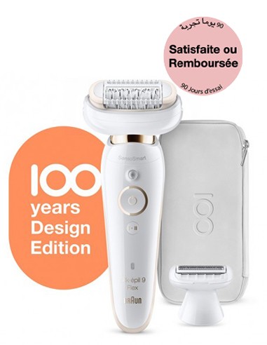 Epilateur BRAUN SILK-ÉPIL SÉRIE 9 Wet & Dry (MBSES9F)