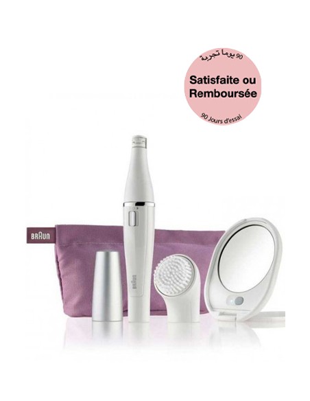 Epilateur Brosse BRAUN - Blanc (SE830) Epilateur Brosse BRAUN - Blanc (SE830)