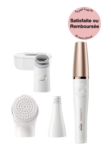 Épilateur Braun - brosse de visage & de massage (Spa Pro 911)