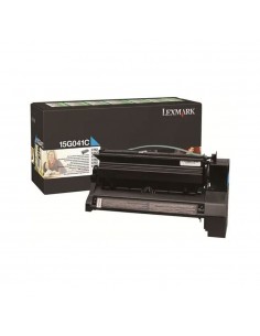 Toner Original LEXMARK C752, C760, C762 Cyan (6K) - 15G041C