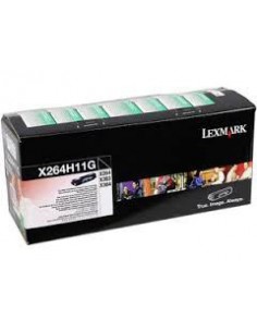 Toner Original Lexmark X264, X363, X364 Noir (9K) - X264H11G