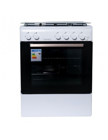 Cuisinière À Gaz ARTHUR MARTIN AMG60BL 60Cm 4 Feux - Blanc