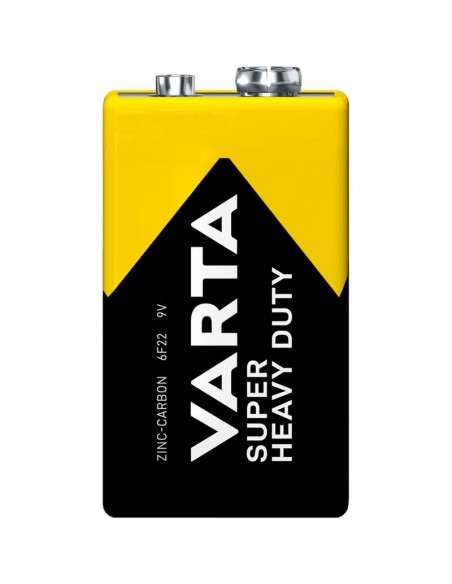 Pile Saline 9V / 6LR61 Varta Super Heavy Duty