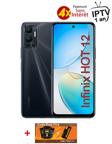 infinix hot 12 64 free fire tunisie : chez Oxtek