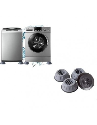 Lot de 4 Patins Anti Vibrations SOFPINCE Coussinets Machine a Laver - Gris PRIX TUNISIE Lot de 4 Patins Anti Vibrations SOFPINCE Coussinets Machine a Laver - Gris PRIX TUNISIE