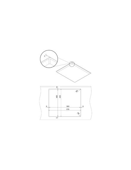 Plaque de Cuisson FOCUS FILO 60 4 Feux 60 Cm Inox prix tunisie