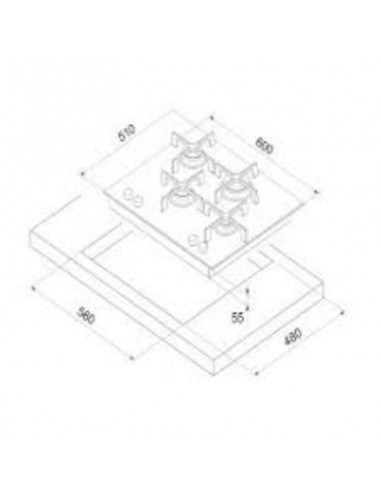 Plaque de Cuisson FOCUS SOFT 60 4... Plaque de Cuisson FOCUS SOFT 60 4...